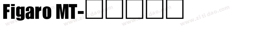 Figaro MT字体转换